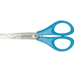 Ciseaux Ecolier MAPED Essentials Ann. plast. Droitier- Bout rond 13cm