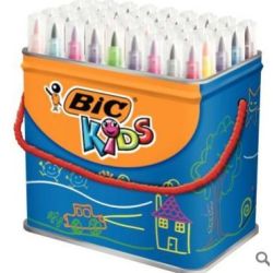 Feutre Couleur BIC kids Visaquarelle  - Lavable - 48 COULEURS