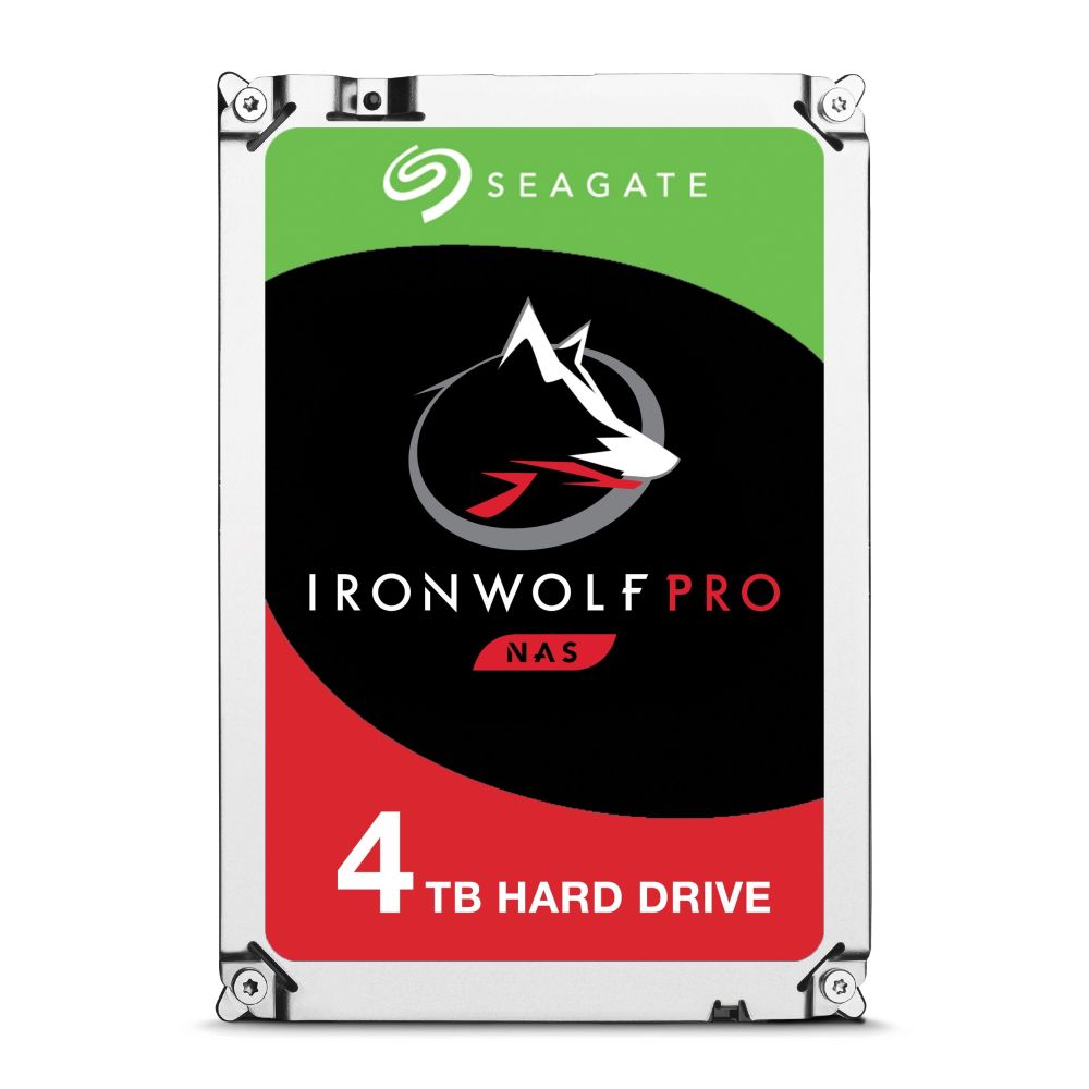 Seagate IronWolf Pro ST4000NE0025 disque dur 4 To 7200 tr min 128 Mo 3.5" Série ATA III Seagate IronWolf Pro ST4000NE0025 disque dur 4 To 7200 tr min 128 Mo 3.5" Série ATA III