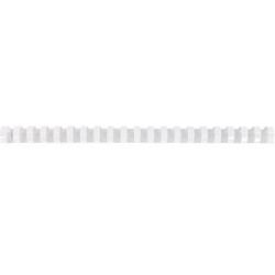 Reliure ann. plast. A4 - 19mm / 165f - BLANC - Par 100 - Z