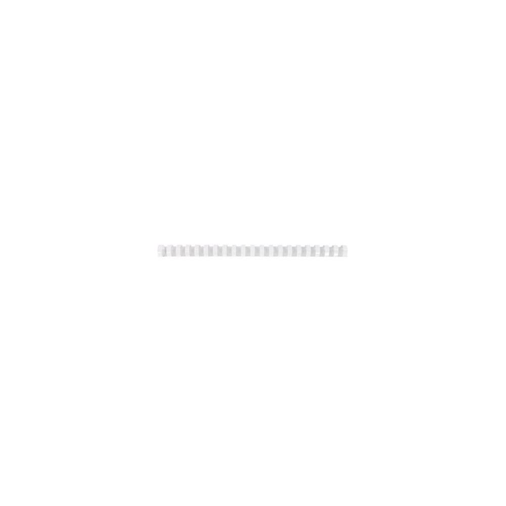 Reliure ann. plast. A4 - 19mm / 165f - BLANC - Par 100 - Z