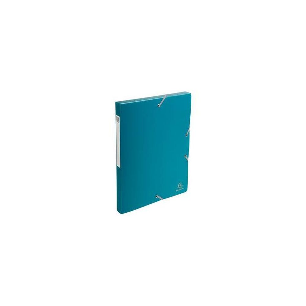 Boite classement PVC - Elastique - - Dos 25mm - VERT- Z