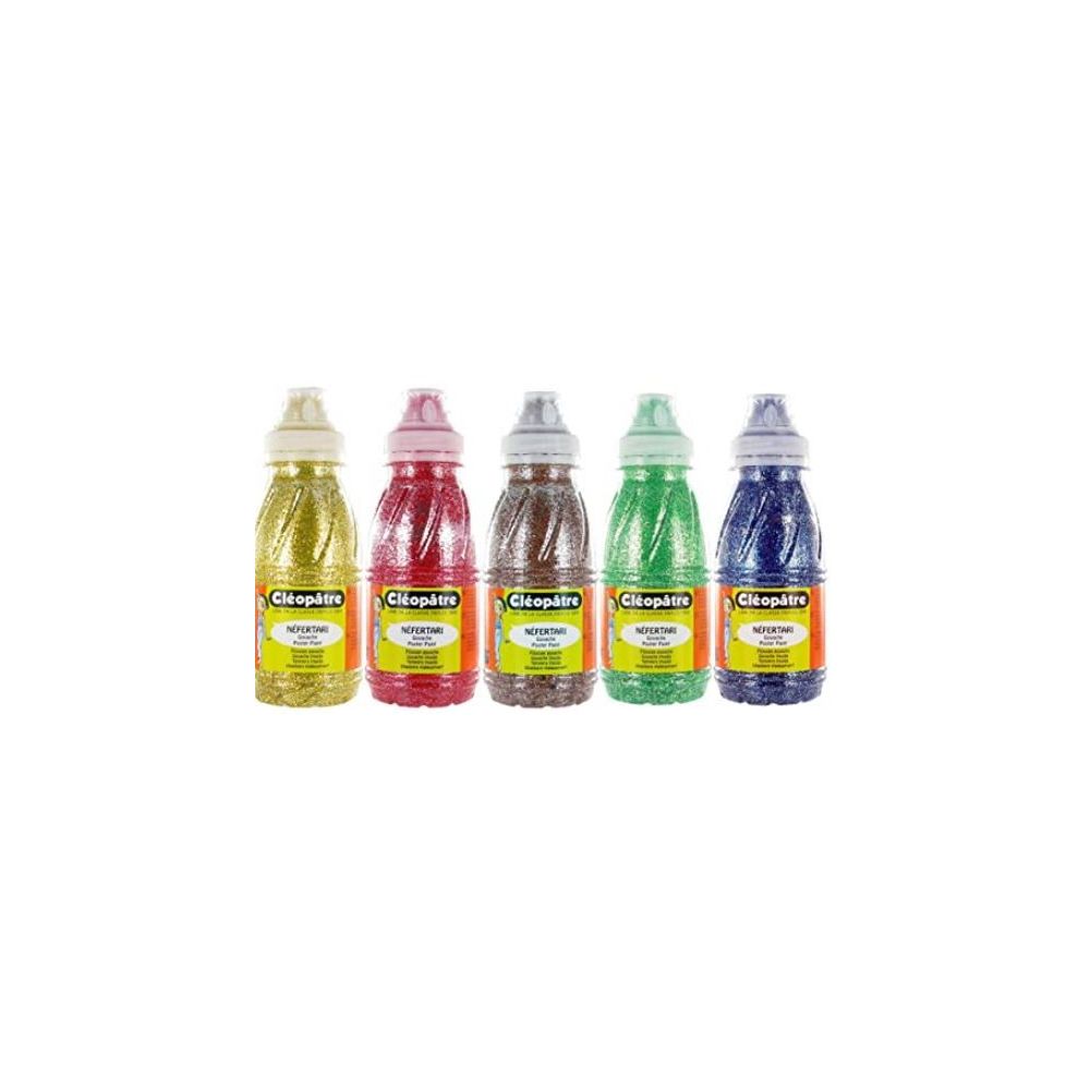 Gouache liquide Pailletée 250 ml CLEOPATRE BLEU - Z Gouache liquide Pailletée 250 ml CLEOPATRE BLEU - Z