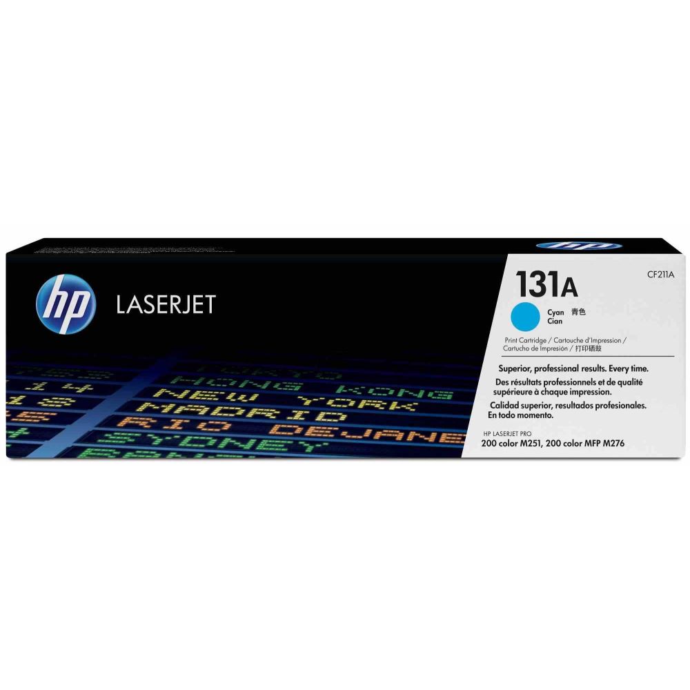 Toner HP - CF211A - N°131A - Cyan - LaserJet Pro 200 M251/M276nw ** Toner HP - CF211A - N°131A - Cyan - LaserJet Pro 200 M251/M276nw **