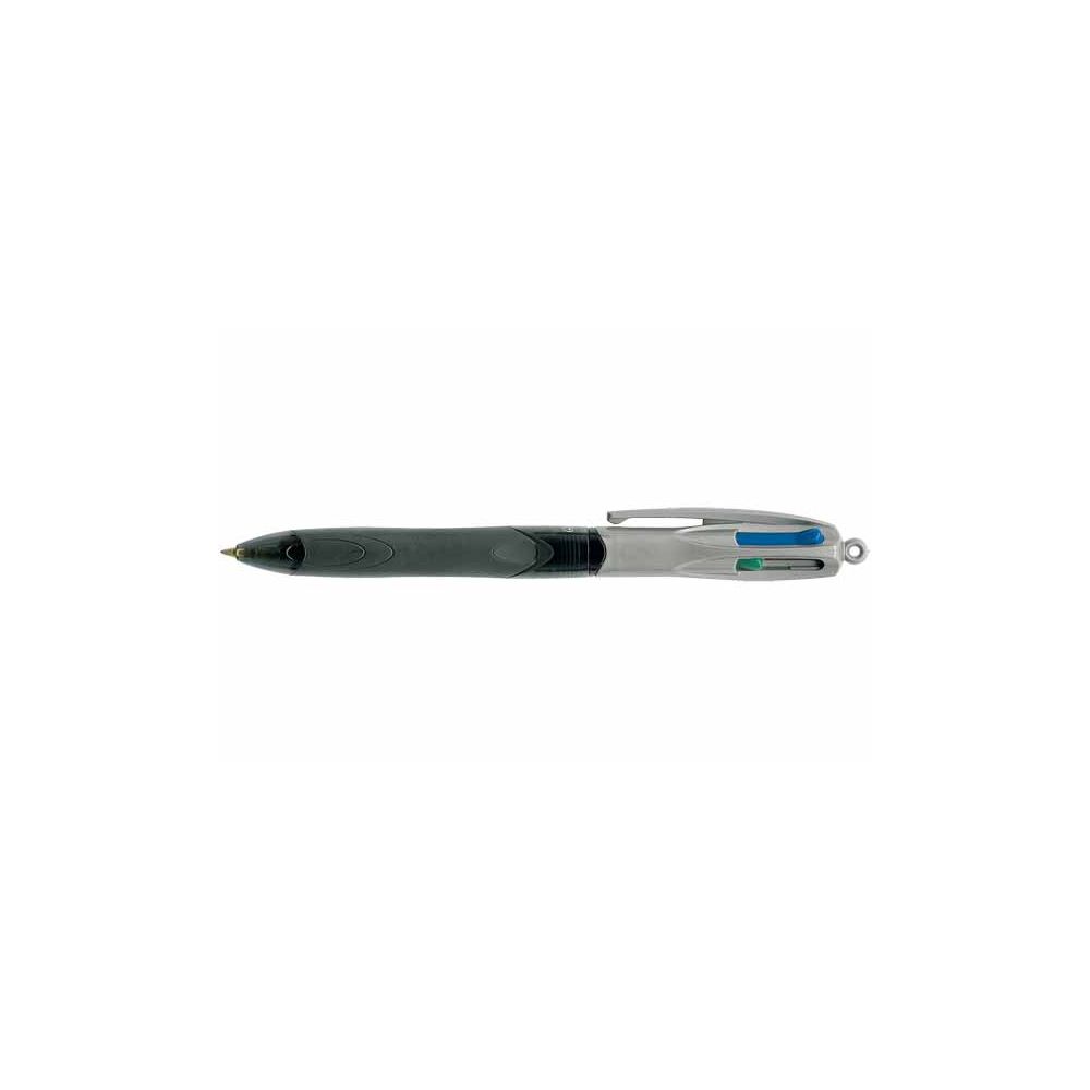 Stylo Bille BIC 4 couleurs GRIP Pro - 1mm - Tracé : 0.4mm - Z