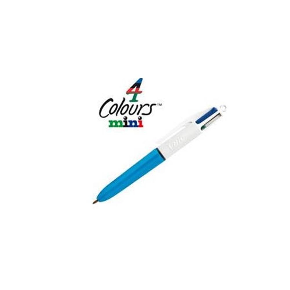 Stylo Bille BIC 4 couleurs "MINI" - 1mm - Ref: 895958 - Z Stylo Bille BIC 4 couleurs "MINI" - 1mm - Ref: 895958 - Z