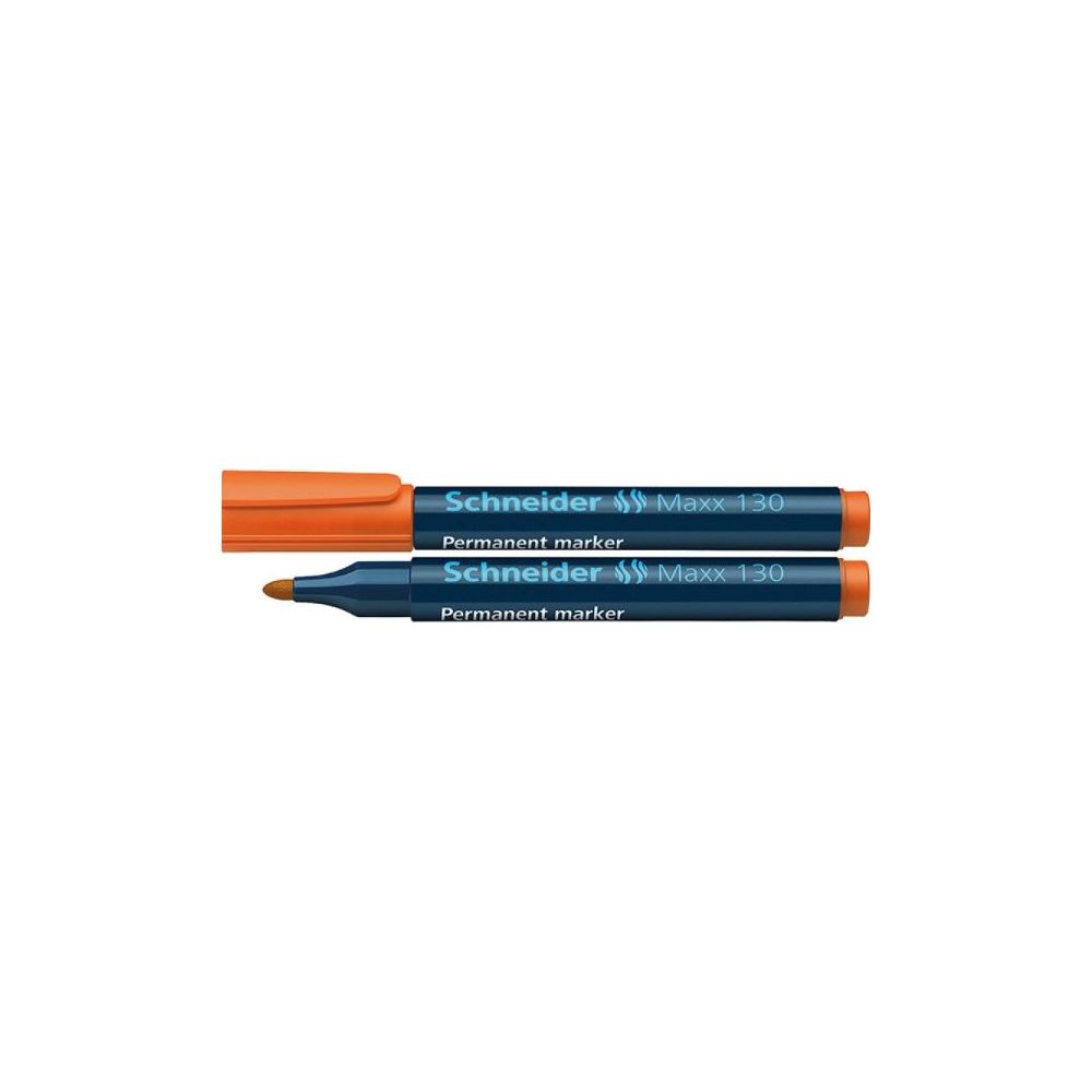 Marqueur perm. SCHNEIDER Maxx 130 - Ogive 1 à 3mm - ORANGE - Z Marqueur perm. SCHNEIDER Maxx 130 - Ogive 1 à 3mm - ORANGE - Z