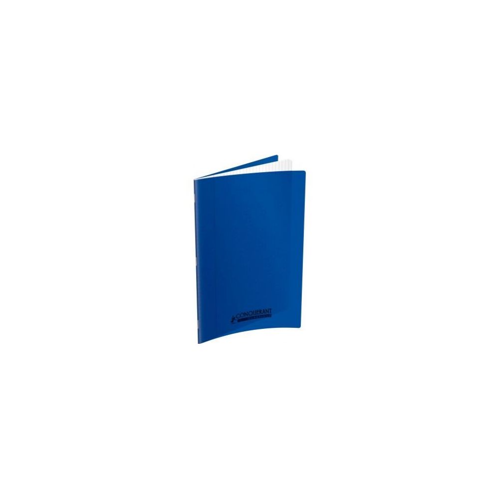 Cahier 24x32cm Séyès 140 p Piqûre 90g Polypro BLEU ** Cahier 24x32cm Séyès 140 p Piqûre 90g Polypro BLEU **