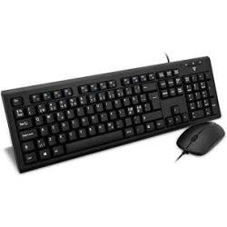 Clavier souris filaire V7