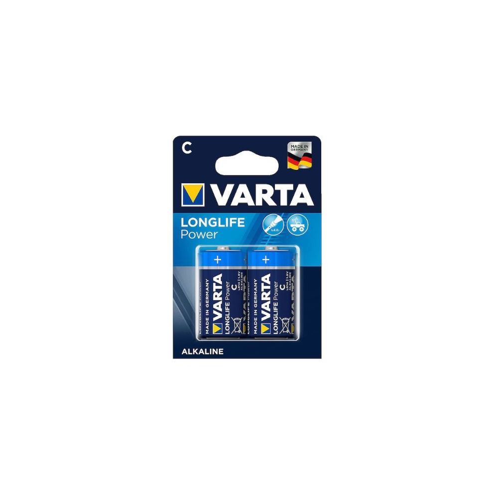 Pile LR14 VARTA Alcaline Longlife Power C (par 2)  - Z