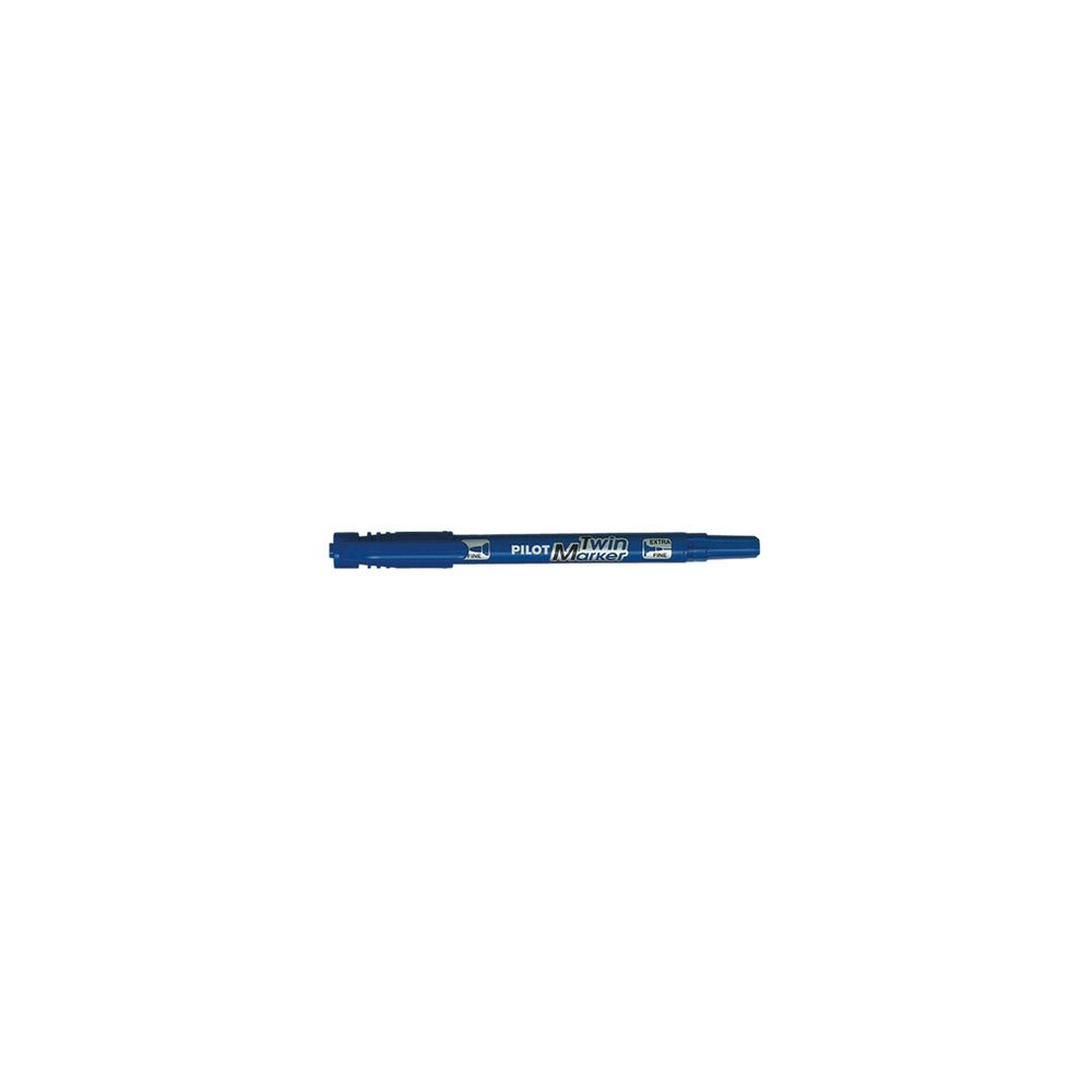 Marqueur perm. PILOT TWIN MARKER 2 ptes Ogives 0.3/0.5mm - BLEU - Z Marqueur perm. PILOT TWIN MARKER 2 ptes Ogives 0.3/0.5mm - BLEU - Z