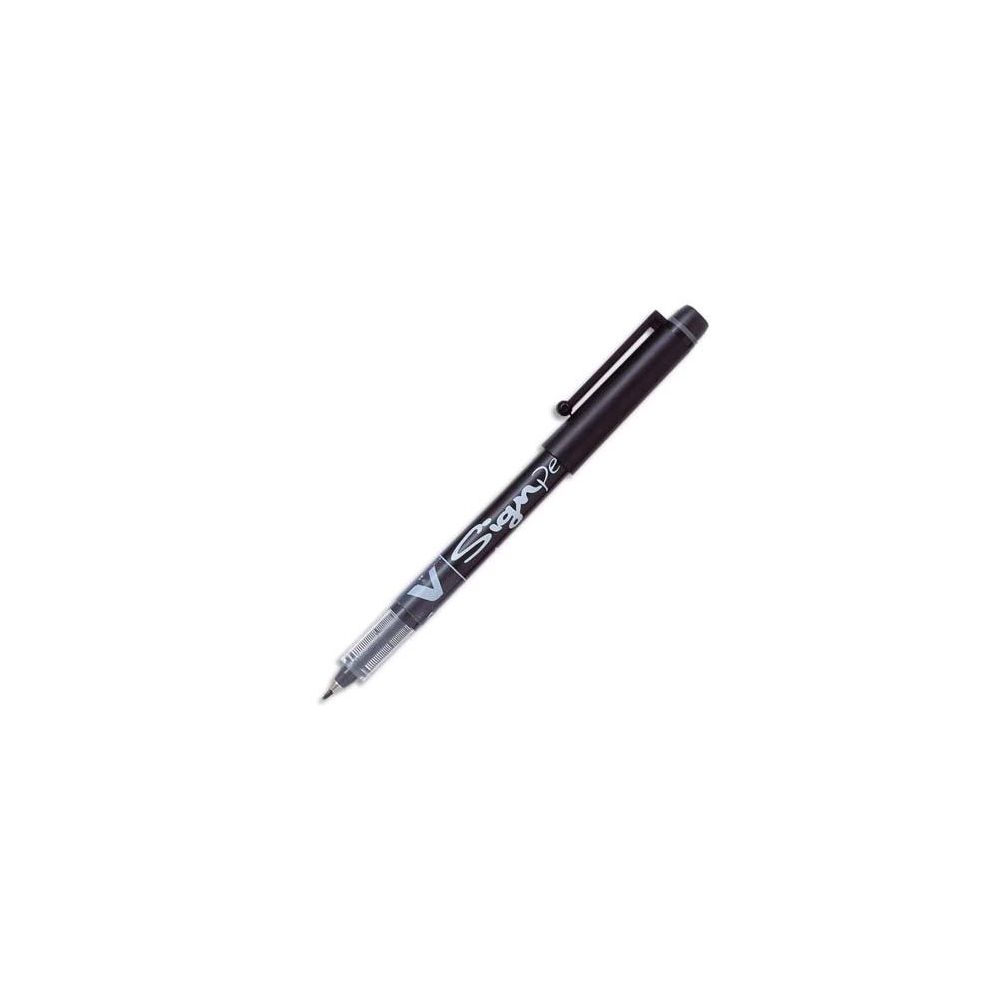 Feutre PILOT V-SIGN PEN - Trait 0.6mm - NOIR // Feutre PILOT V-SIGN PEN - Trait 0.6mm - NOIR //
