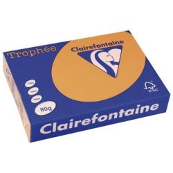 Rame A4 - 80g - Clémentine - CLAIREFONTAINE (500 f.) - Ref:1878 **