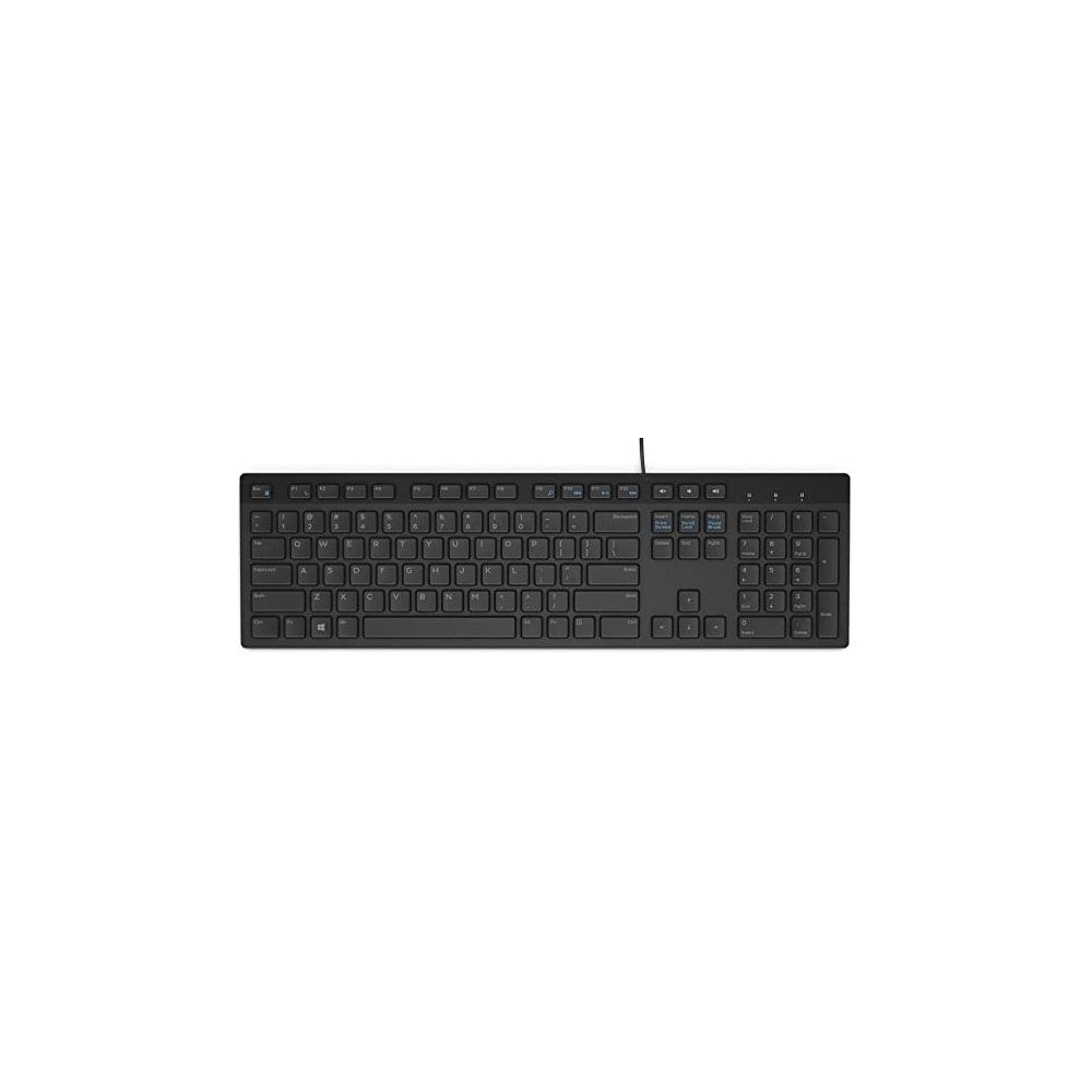 Clavier filaire DELL Entry Business Keyboard KB216 - Noir - FR