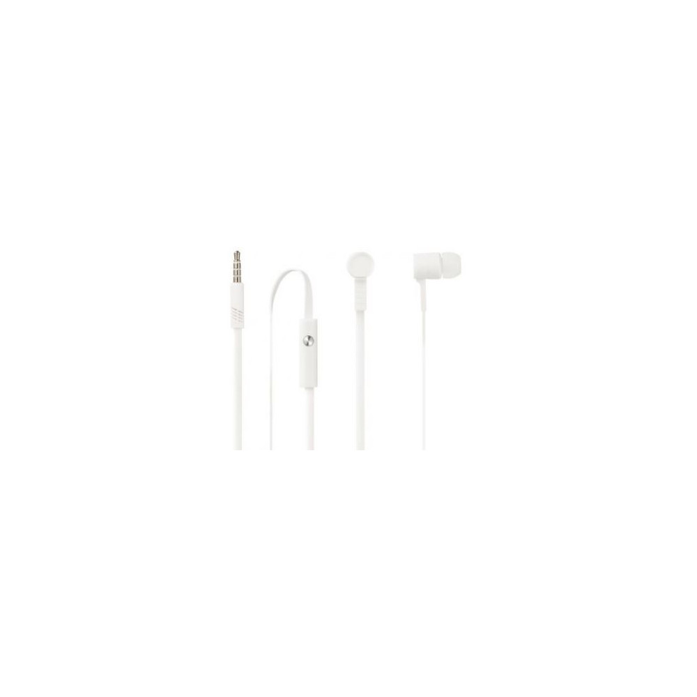 Ecouteur KEYOUEST Stereo filaire Blanc 1.20m - Mini jack