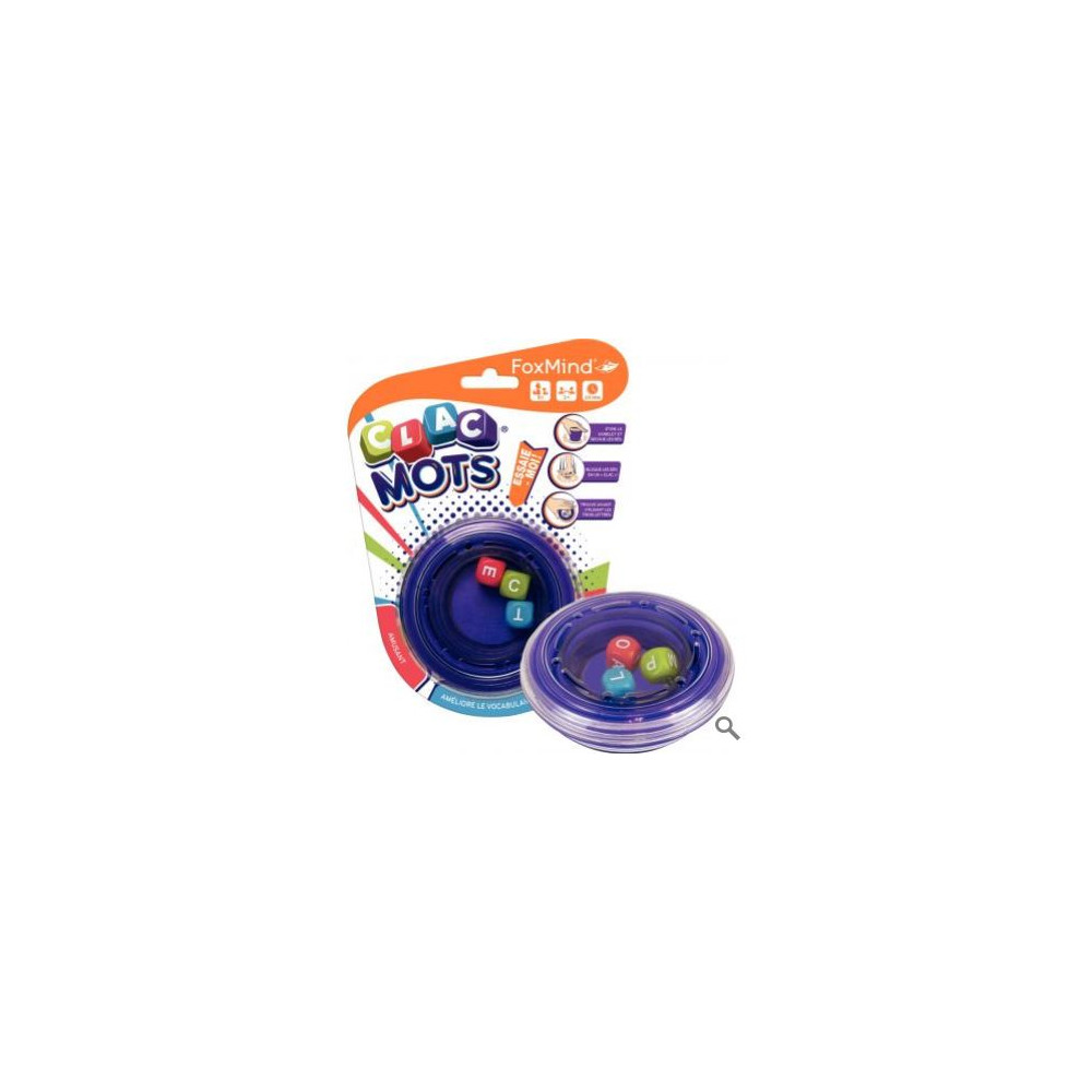Jeu CLAC MOTS - 2 joueurs et plus - Dès 8 ans Jeu CLAC MOTS - 2 joueurs et plus - Dès 8 ans