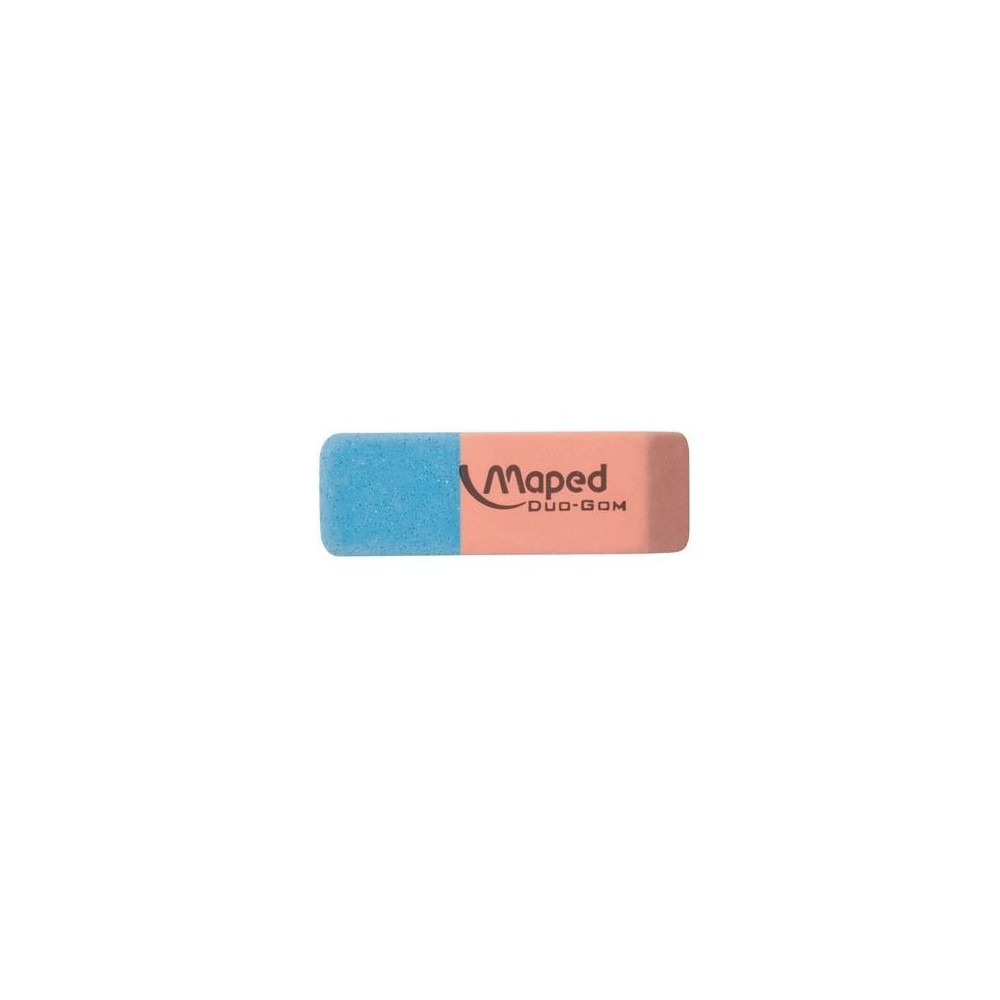 Gomme Duo MAPED Duo-Gom (Bleu & Rouge)