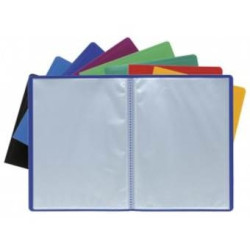 Protege Document PVC - OPAK - A4 - 160 vues - EXACOMPTA - NOIR //
