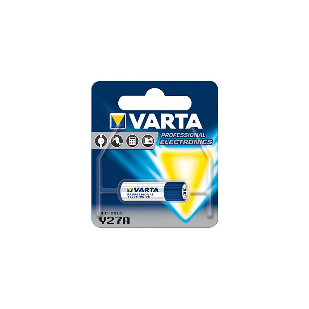 Pile A27/V27/LR27 VARTA Alcaline - (télécommande / clés voiture) //