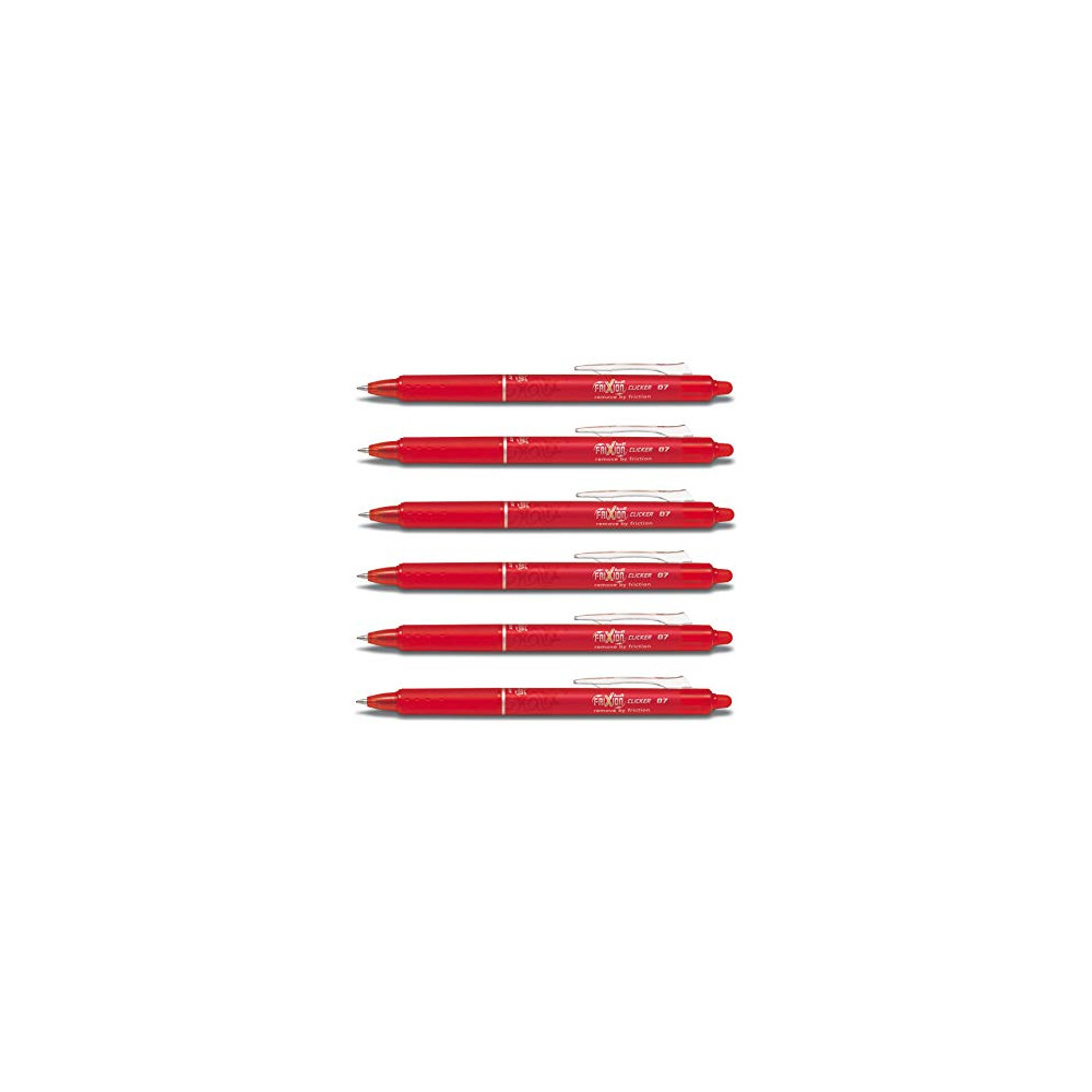 Roller PILOT Frixion Clicker rechargeable - 0.7mm - ROUGE - Z