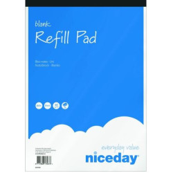 Bloc Bureau A4+ Uni - 160 p - 60g Encollé NICEDAY - Z