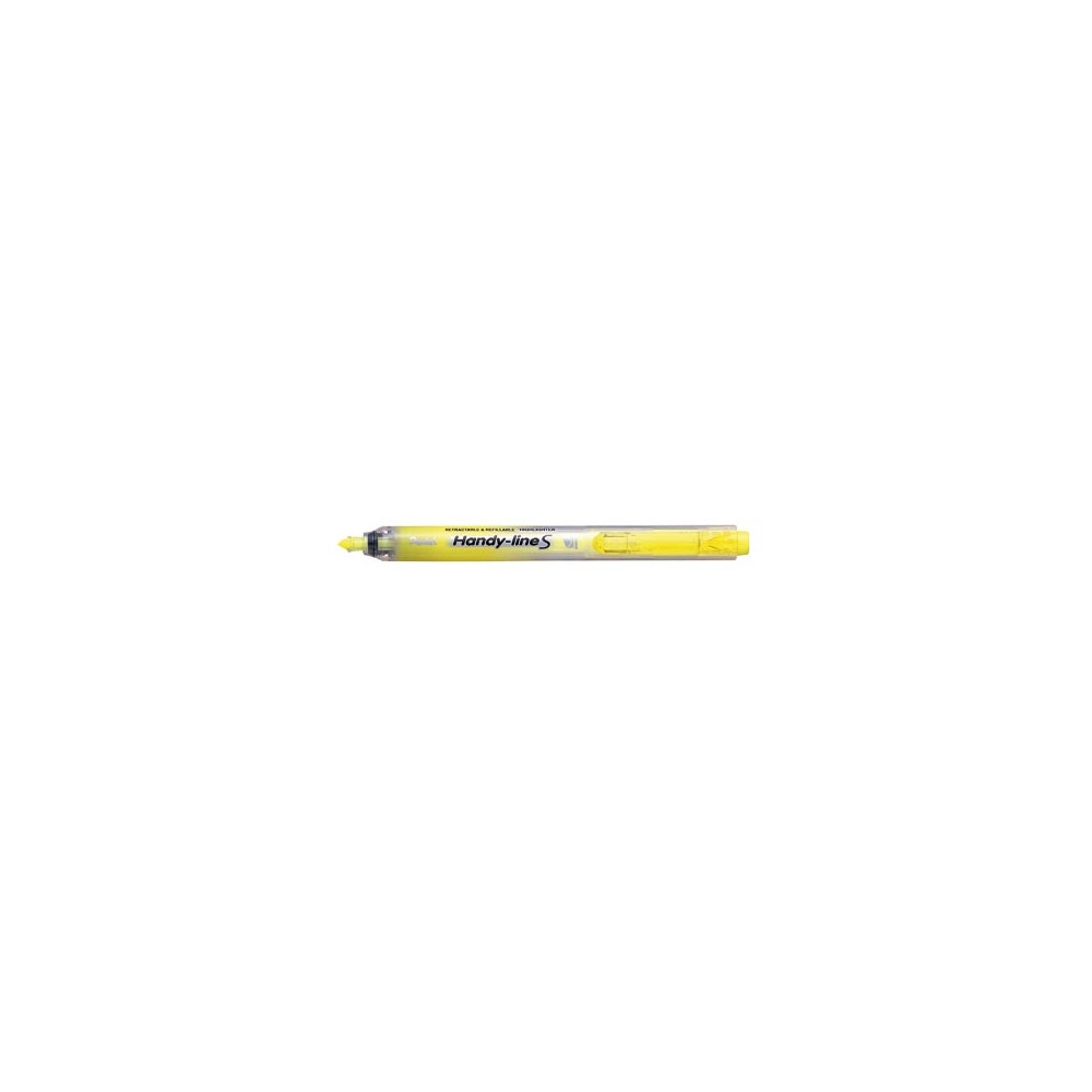 Surligneur PENTEL Handy-Lines - 1 à 3.6mm - JAUNE - SXS15-G - Z
