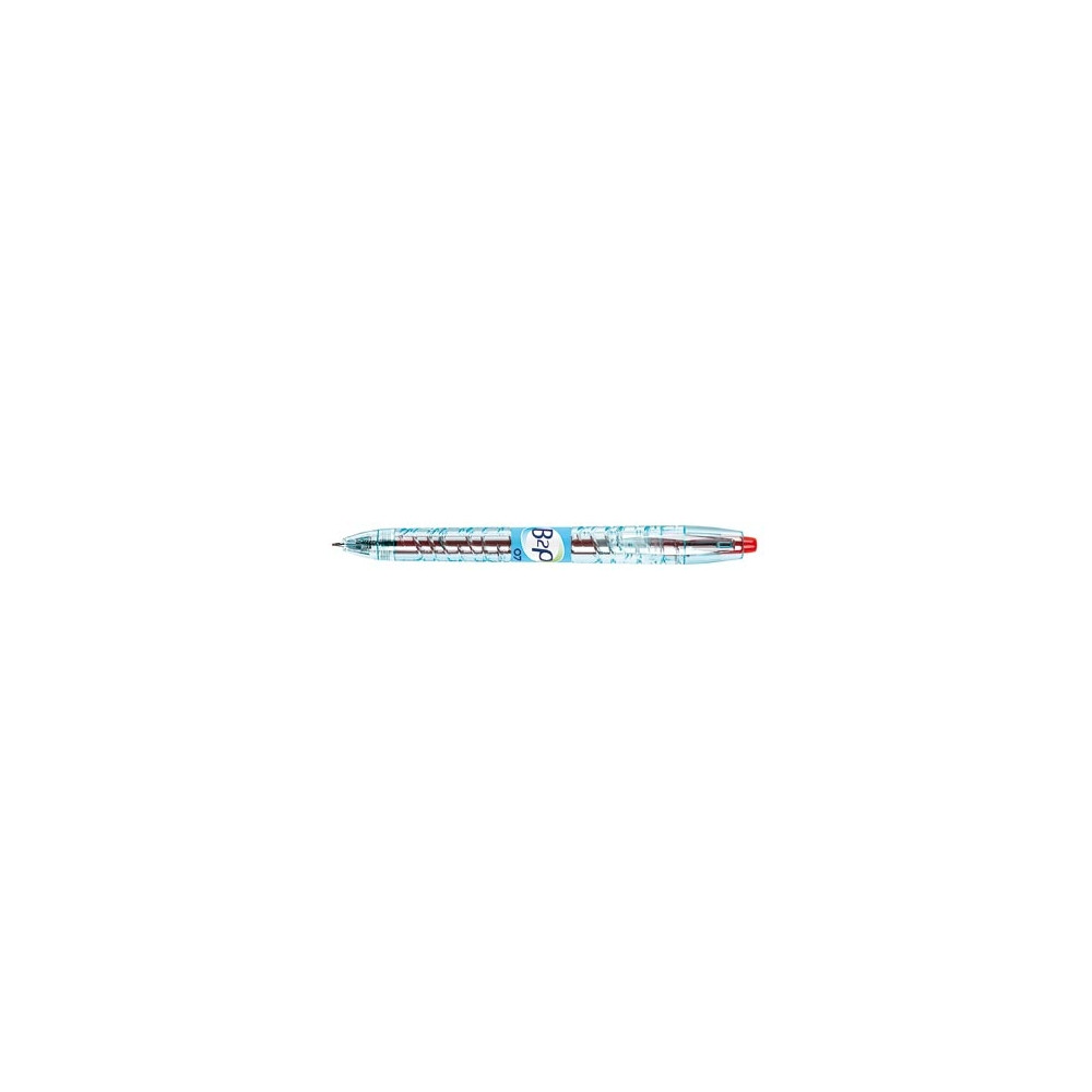 Stylo Gel Recharg. PILOT B2P BEGREEN 0.7mm - ROUGE - Z