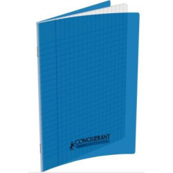 Cahier 17x22cm Séyès 32 p Piqûre 90g Polypro BLEU CLAIREFONTAINE