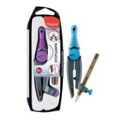 Compas à crayon MAPED Stop & Safe - Coffret - 192611