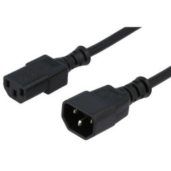 Cable d'alimentation - moniteur C13F-C14M 2m