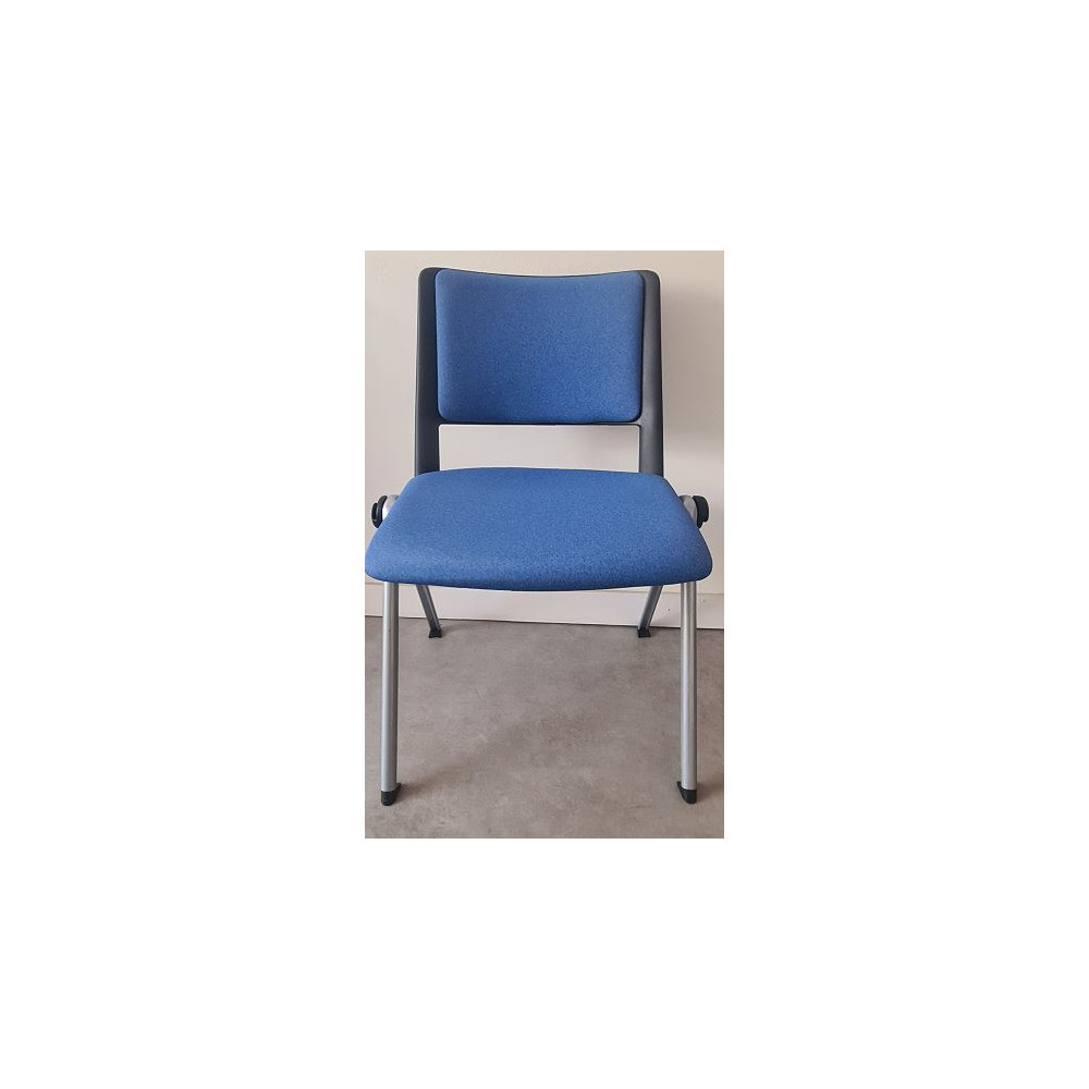 Chaise Smash, 4 pieds, Assise et dos tapissé - Accrochable