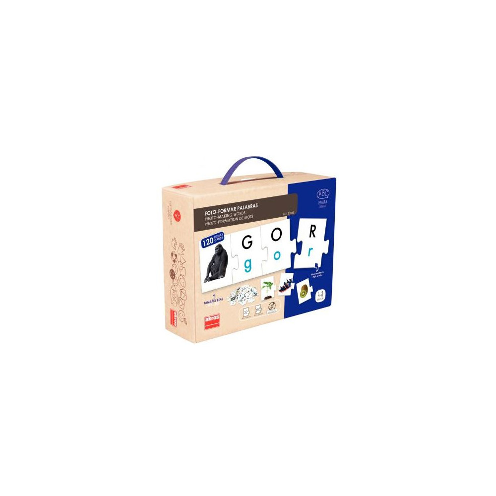 Jeu Malette Formation de mots avec 32 fiches, 88 lettres et 1 CD Jeu Malette Formation de mots avec 32 fiches, 88 lettres et 1 CD