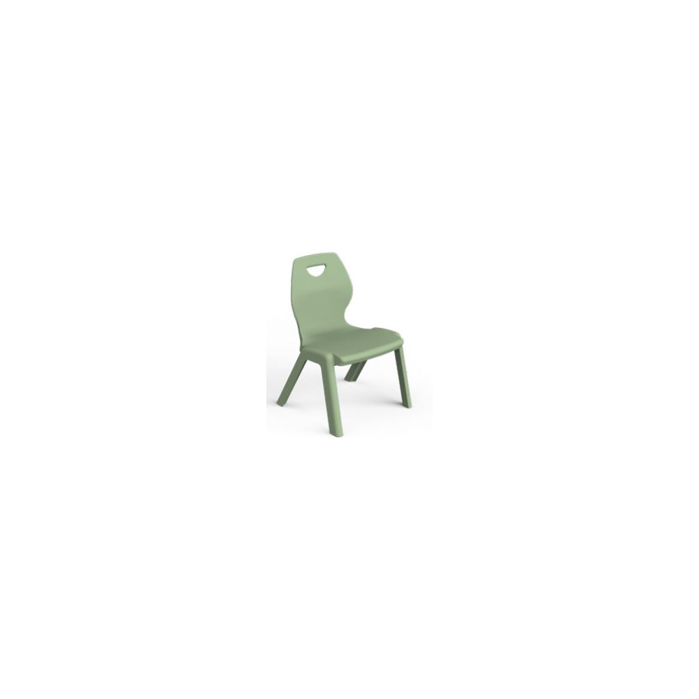 Chaise plastique - Assise H 38cm - T4 - VERT D'EAU  