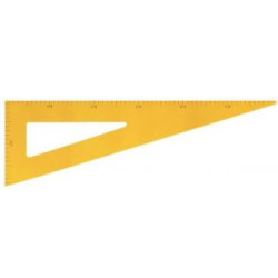 Equerre en Bois 60° magnétique tableau - 60cm Poignée