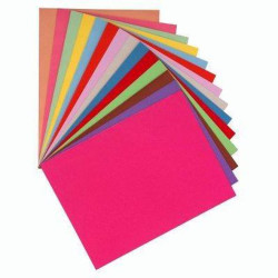 Chemise 24 x 32cm 170g EXACOMPTA par 100 ROUGE Pastel - Z