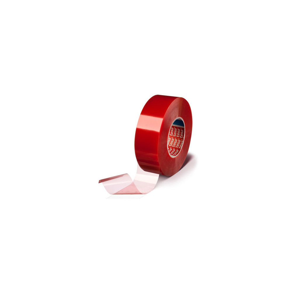 Adhesif Double Face 15mm x 50m TESA (Rouge) **