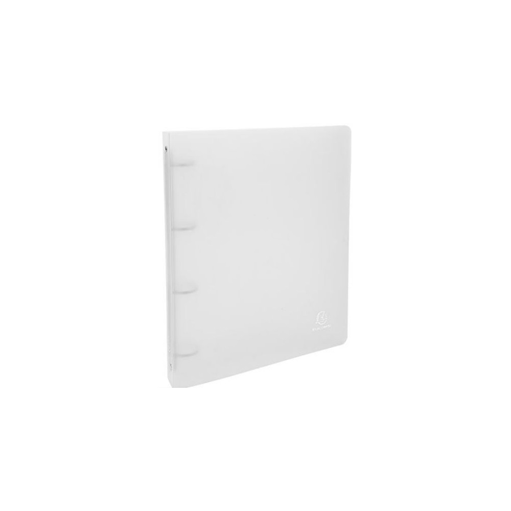 Classeur 4 anneaux A4 - PVC Fin 25x32c 30mm INCOLORE TRANSLUCIDE