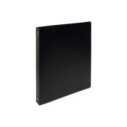 Classeur 4 anneaux A4 - PVC Fin - 25 x 32cm - 40mm NOIR EXACOMPTA