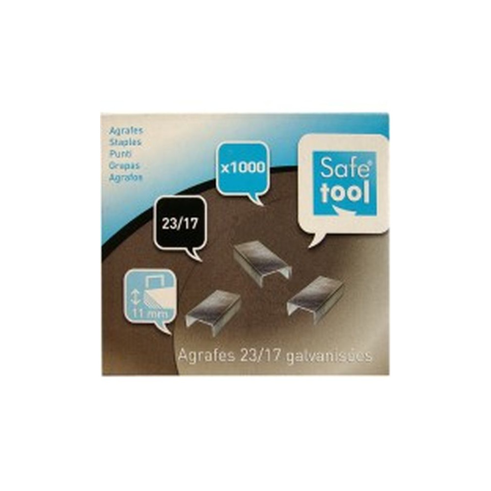 Agrafes 23/17 galvanisées (boîte de 1000) **