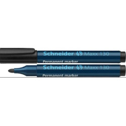 Marqueur perm. SCHNEIDER Maxx 130 - Ogive 1 à 3mm - NOIR //