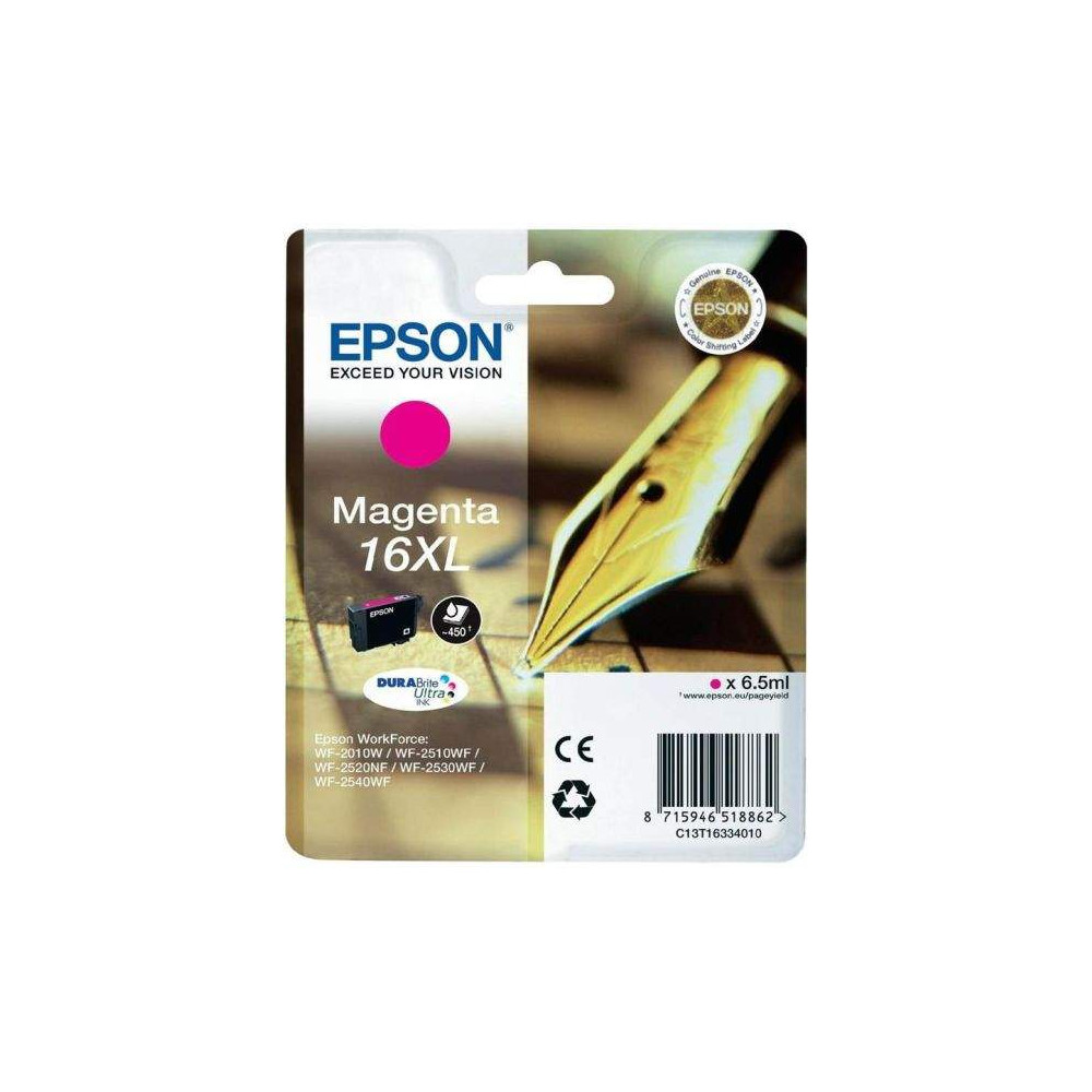 Cart EPSON - N°16XL T1633 - Stylo - Magenta WF-2510/2520 - Z