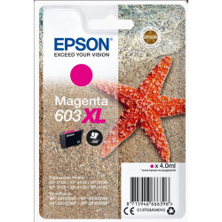 Cart EPSON - 603XL - Etoile de Mer - Magenta - 4 ml (350 p) - Z