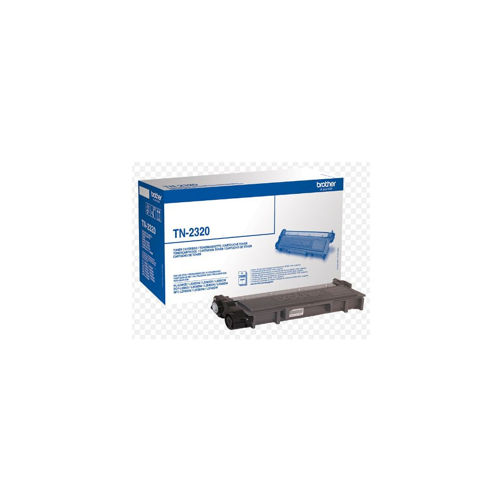 Toner BROTHER - TN-2320 - Noir DCP-L2500/20/40/60 (2600p) EUROPE //