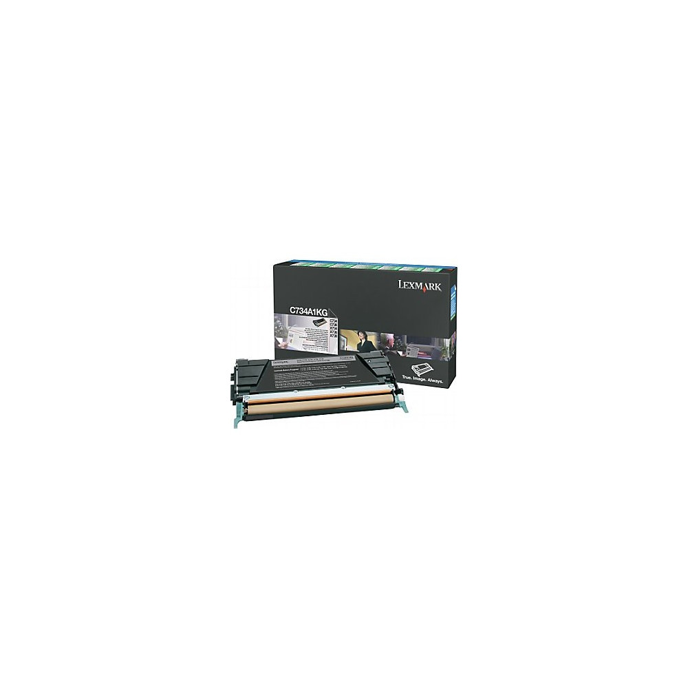 Toner LEXMARK - C734A1KG - Noir - Optra C734 (8 000 pages) **
