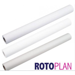 Roul. COALA Cityblue UV - 1372mmx100m - Blanc mat 115g/m² **