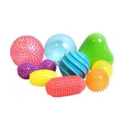 Maxi kit de 9 balles sensorielles