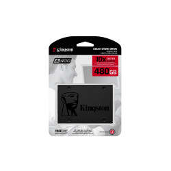Disque dur SSD 2.5" SATA 480Go KINGSTON A400