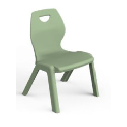 Chaise plastique - Assise H 35cm - T3 - VERT D'EAU