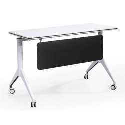 Table Abattante Domino 140x60cm sur roulettes 