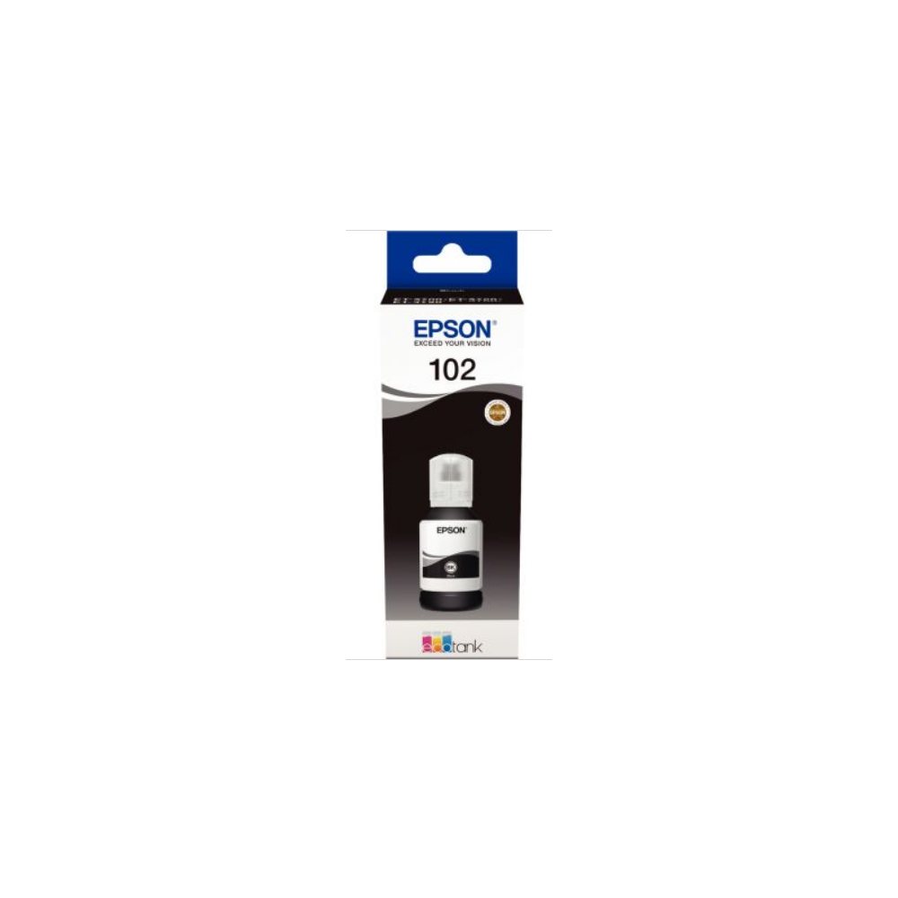 Bouteille EPSON - N°102 - Noir 127ml - 7 500pages //